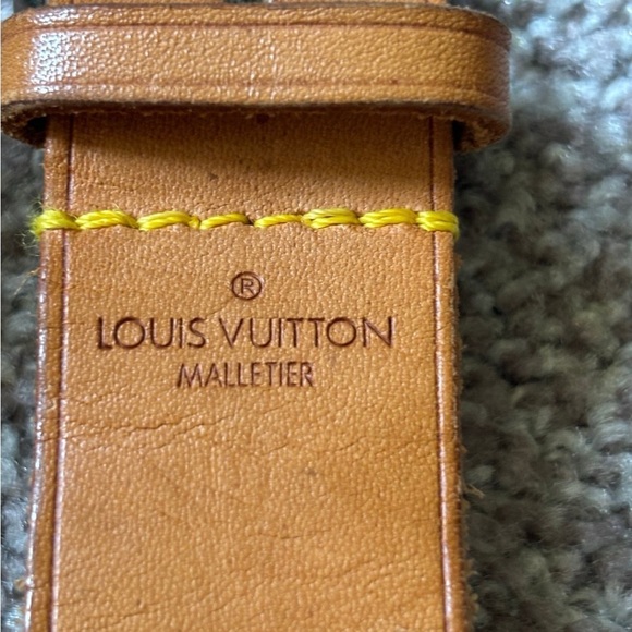 Louis Vuitton large luggage tag lock key 313 set - Picture 3 of 9